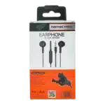 Panther Force Stereo Wired Headphones Black PF39 | Rich Audio, Comfortable Design, Built-In Mic, Universal Compatibility, Durable Build